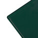 A close-up of a green rectangular Menu Solutions Hamilton menu board.