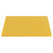 A yellow rectangular Menu Solutions Hamilton menu board with white text.