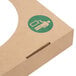 A Lavex cardboard box with a green and white logo on the lid.