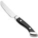 A Walco Boston Chop stainless steel knife with a black Delrin handle.