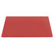 A red rectangular Menu Solutions Hamilton Cherry menu board with white border.