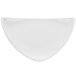 A CAC Festiware triangular flat plate with a white background.