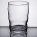 A clear Libbey Governor Clinton beverage glass.