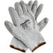 A pair of Cordova gray gloves with gray trim.