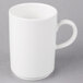 A white Villeroy & Boch porcelain mug with a handle.