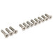A row of six Avantco screws.