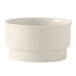 A Tuxton eggshell white china bouillon cup.