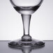 A close-up of a clear Libbey Iced Tea Glass.