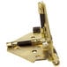 A Lancaster Table & Seating brass table hinge with black springs.