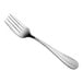 An Acopa Benson stainless steel salad/dessert fork with a silver handle.