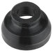 A black round rubber seal ring with a hole in the center.