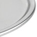 A close-up of a Vollrath stainless steel pot lid.