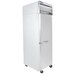 A Beverage-Air Horizon Series reach-in refrigerator with a white door and silver handle.
