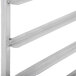 A Winholt aluminum platter rack with four shelves.