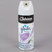 A white can of SC Johnson Glade Lavender and Vanilla air freshener spray.