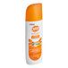 A white SC Johnson OFF! FamilyCare insect repellent spray container with orange and white text.