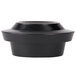 A black plastic lid with a round top for a Libbey Hottle Server.