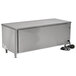 A stainless steel Vollrath countertop cheese melter cabinet.