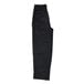 A pair of solid black Chef Revival baggy pants with a side zipper.