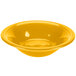 A yellow Fiesta stacking china cereal bowl.
