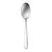 A Sant'Andrea heavy weight stainless steel serving spoon with a silver handle.