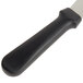 An Ateco straight baking and icing spatula with a black plastic handle.