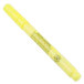 A close-up of a Franmara neon yellow mini tip glass marker.