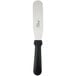 An Ateco baking / icing spatula with a black handle.