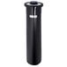 A black San Jamar EZ-Fit surface mount cup dispenser with a round button.