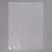 A white plastic bag filled with clear plastic chamber vacuum packaging pouches.