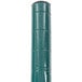 A green cylindrical Metroseal 3 post with a black top.