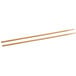 A pair of Kari-Out Company bamboo chopsticks.