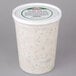 A white container of Spring Glen Fresh Foods Tuna Salad with a lid.