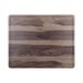 An Elite Global Solutions faux hickory wood melamine serving board with a brown finish.
