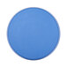 A blue circular melamine bento box lid.