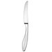 A silver Oneida Sestina dinner knife with a handle.