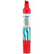 A red Pilot Jumbo marker with white text and a green and white striped cap.