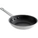 A black Choice 7" Aluminum Non-Stick Fry Pan with a handle.