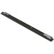 An aluminum Unger squeegee channel with black and grey metal.
