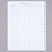 Menu Solutions reservation book replacement sheets with lines and numbers.