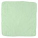 A green Rubbermaid microfiber cloth.