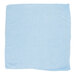A light blue cloth with a blue border.