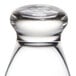 A close-up of a Libbey Cosmopolitan wine glass.