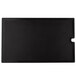 A black rectangular Cambro Versa Well cover with a black handle.