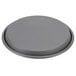 An American Metalcraft hard coat anodized aluminum pizza pan with a grey round lid.