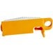 A yellow and white Zumex ASP blade holder with a white handle.