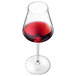 A Chef & Sommelier Reveal' Up wine glass with red wine.