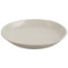 An American Metalcraft white melamine bowl with a small rim.