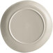 An American Metalcraft Crave white melamine plate with a circular rim.