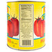 A can of Cento Italian Whole Peeled Plum Tomatoes with a red label.